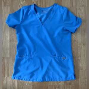 Figs Ceil Blue Scrubs Set Small